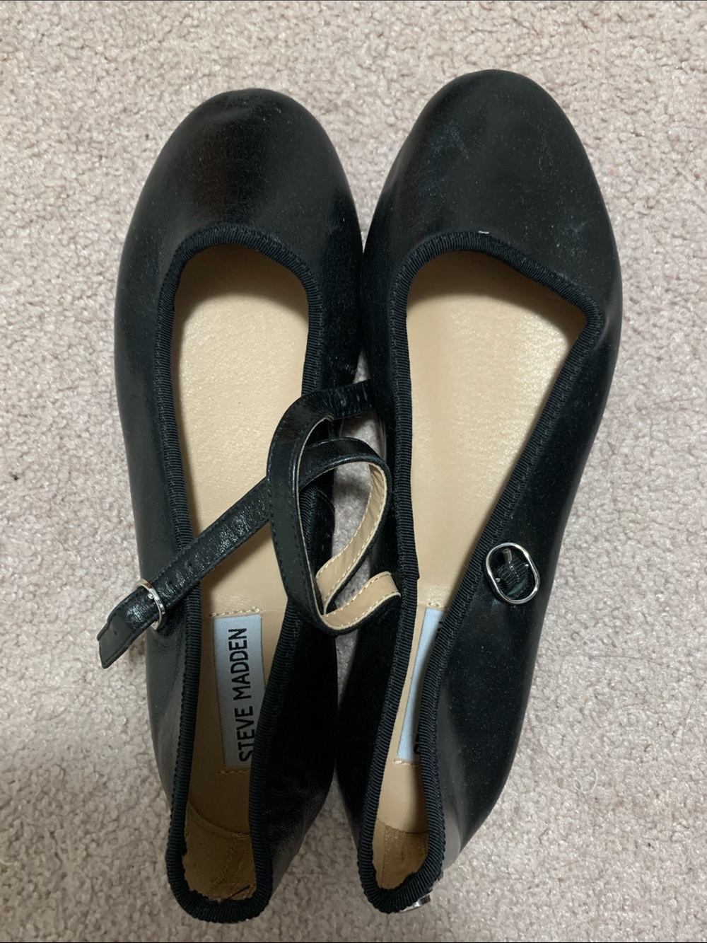 NWOT Steve Madden Real Leather Mary Jane